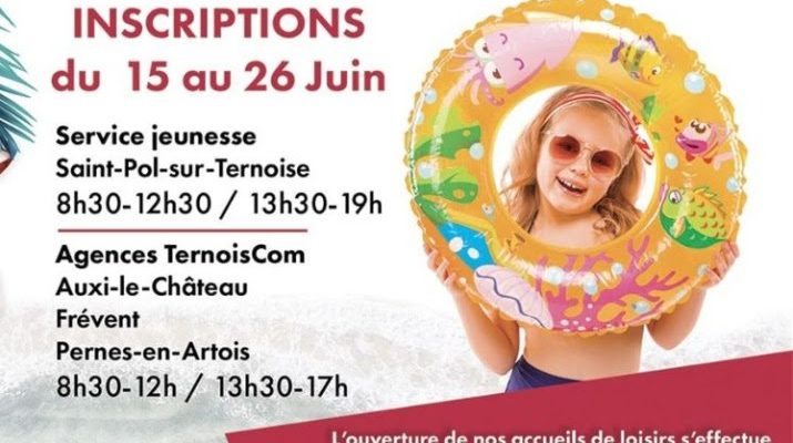 inscriptions du 15 au 26 juin